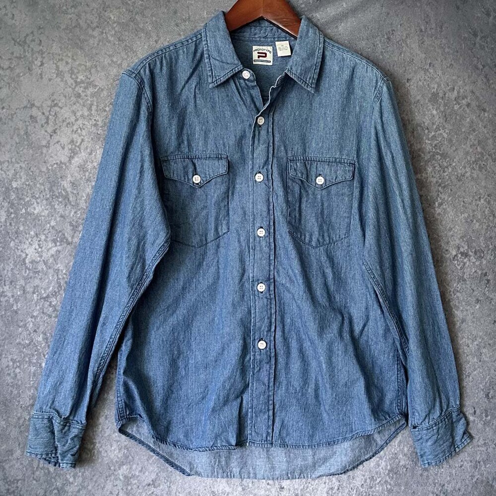 Denim Shirt, Men's XL